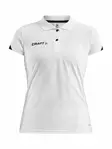 Craft Pro Control Impact Polo W, WHITE-BLACK - Craft Vaatteet - 1908226-900999 - 1