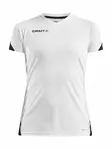 Craft Pro Control Impact SS Tee W, WHITE-BLACK - Craft Vaatteet - 1908229-900999 - 1
