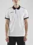 Craft Pro Control Poloshirt M, White/Black - Craft Vaatteet - 1906734-900999 - 1