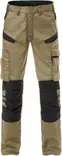 Fristads Housut 2555 STFP, Khaki/Musta - Fristads Työhousut - 129482-299 - 1