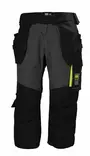 Helly Hansen Aker Pirate Pant, Musta/T.Harmaa - Helly Hansen Työhousut - 77404-999 - 1