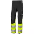 Helly Hansen Alna 4x Work Pant LK1, 369 Yellow/Ebony - Helly Hansen Huomiohousut - 77429-369 - 1