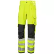 Helly Hansen Alna 4x Work Pant LK2, 369 Yellow/Ebony - Helly Hansen Huomiohousut - 77430-369 - 1