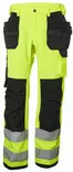 Helly Hansen Alna Cons Pant LK2, Keltainen/Musta - Helly Hansen Huomiohousut - 77413-369 - 1