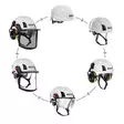 Kask Zenith Visor Adapters pari - Tarvikkeet ja Varaosat Päänsuojaimille - WAC00009 - 5