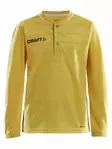 Pro Control Button Jersey LS Jr, Sweden Yellow/Black - Craft Vaatteet - 1906881-552999 - 1