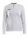Pro Control Button Jersey LS W, White/Black - Craft Vaatteet - 1906880-900999 - 1
