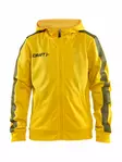 Pro Control Hood Jacket Jr, Sweden Yellow/Black - Craft Vaatteet - 1906718-552999 - 1