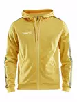 Pro Control Hood Jacket M, Sweden Yellow/Black - Craft Vaatteet - 1906716-552999 - 1