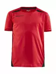 Pro Control Impact SS Tee Jr, BRIGHT RED-BLACK - Craft Vaatteet - 1908230-430999 - 1