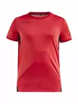 Pro Control Impact SS Tee M, BRIGHT RED-BLACK - Craft Vaatteet - 1908228-430999 - 1