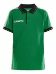 Pro Control Poloshirt Jr, Team Green/Black - Craft Vaatteet - 1906736-651999 - 1
