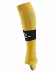 Pro Control Stripe W-O Foot Socks Senior, Yellow/Black - Craft Vaatteet - 1906742-552999 - 1