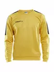 Progress R-Neck Sweather M, SWEDEN YELLOW-BLACK - Craft Vaatteet - 1906980-552999 - 1