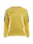 Progress R-Neck Sweather W, SWEDEN YELLOW-BLACK - Craft Vaatteet - 1906981-552999 - 1