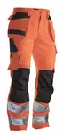 Jobman 2377 Riipputaskuhousut Hi-vis, oranssi/musta - Jobman Huomiotyövaatteet - 65237762-3199 - 1