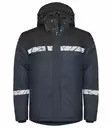 ProJob 7413 Topattu Softshell-takki, Navy/Black - Projob Työtakit - 647413-5899 - 1