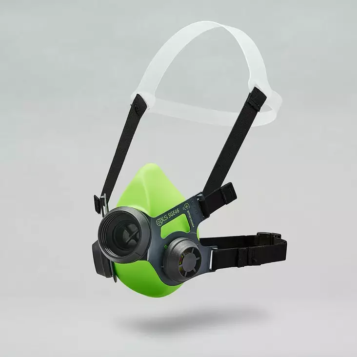 BLS SGE46 Puolinaamari - BLS hengityksensuojaimet - 8002059 - 1