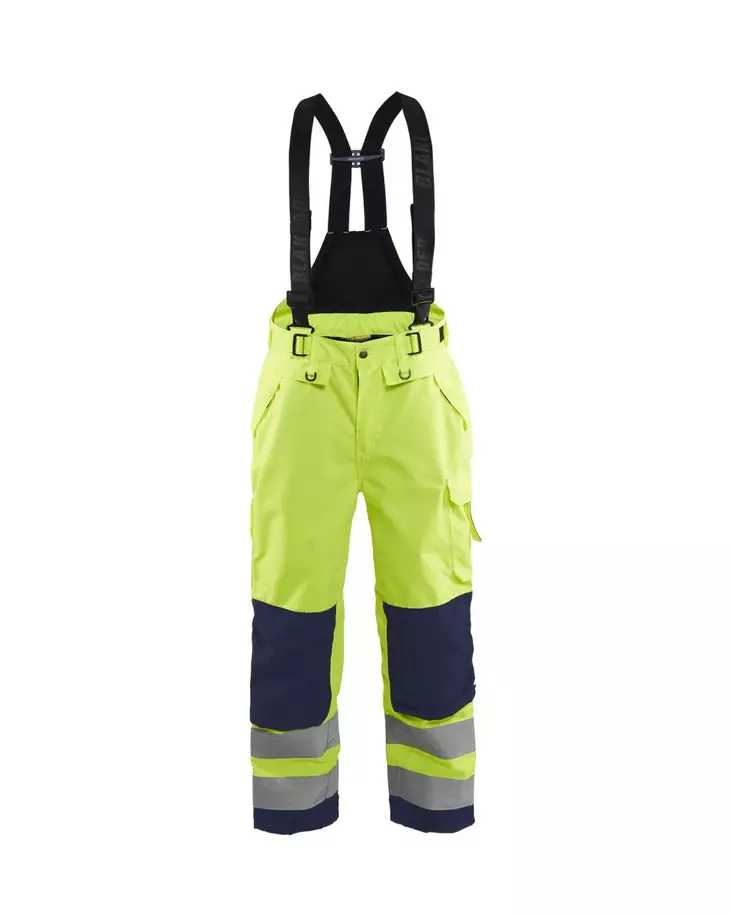 Blåkläder Highvis kuorihousut Huomio keltainen/Mariininsininen - Blåkläder Huomiotyövaatteet - 186719773389 - 1
