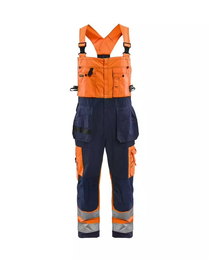 Blåkläder Highvis lappuhaalari Huomio oranssi/Mariininsininen - Blåkläder Huomiotyövaatteet - 260318605389 - 1