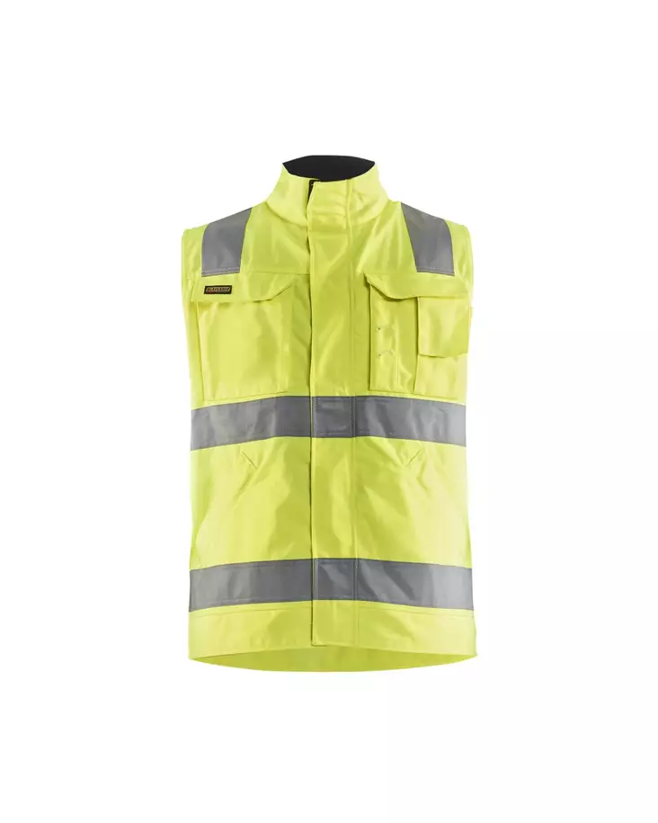 Blåkläder Highvis liivi Huomio keltainen/Mariininsininen - Blåkläder Huomiotyövaatteet - 850518043389 - 1