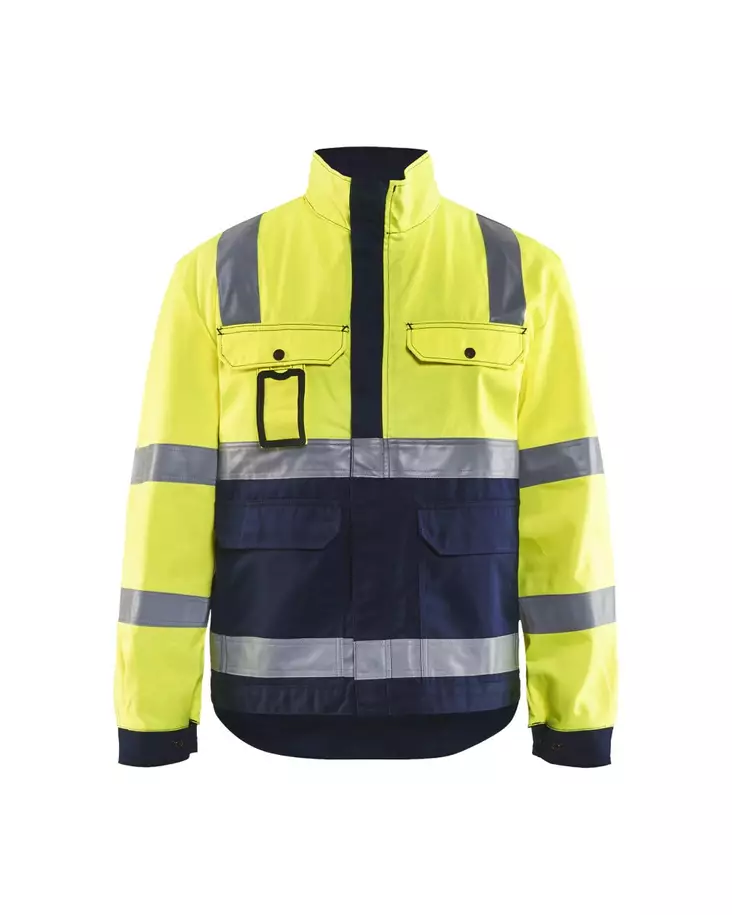 Blåkläder Highvis takki Huomio keltainen/Mariininsininen - Blåkläder Huomiotyövaatteet - 402318043389 - 1