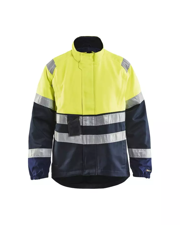 Blåkläder Highvis takki Huomio keltainen/Mariininsininen - Blåkläder Huomiotyövaatteet - 490519003389 - 1