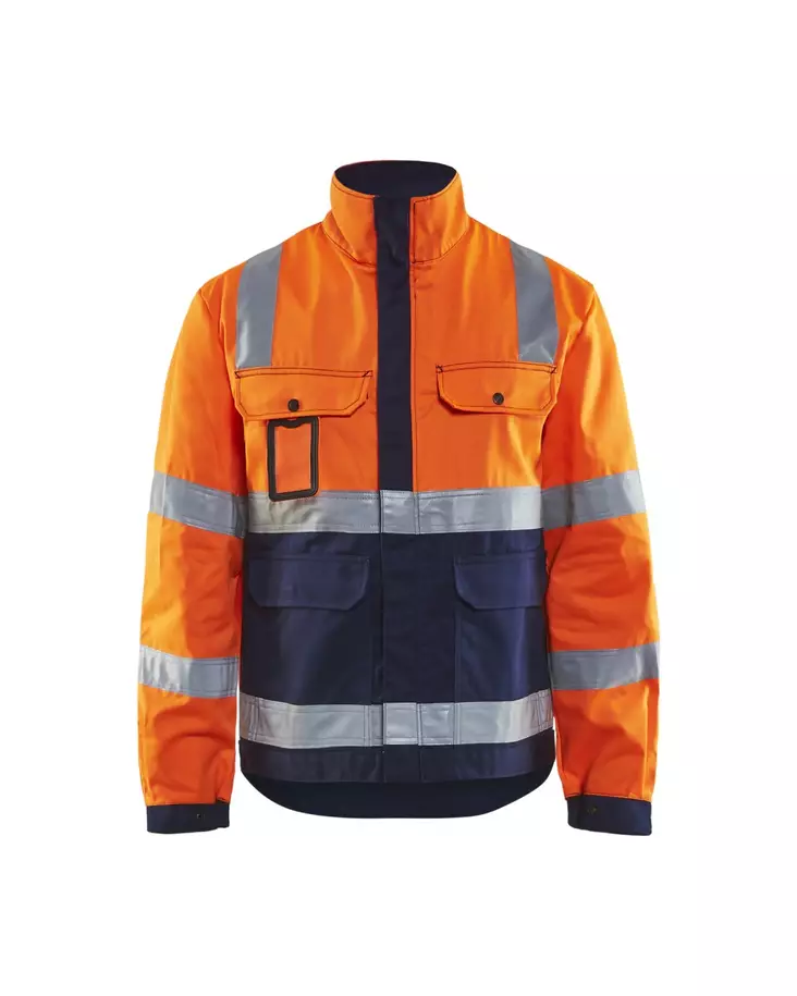 Blåkläder Highvis takki Huomio oranssi/Mariininsininen - Blåkläder Huomiotyövaatteet - 402318045389 - 1