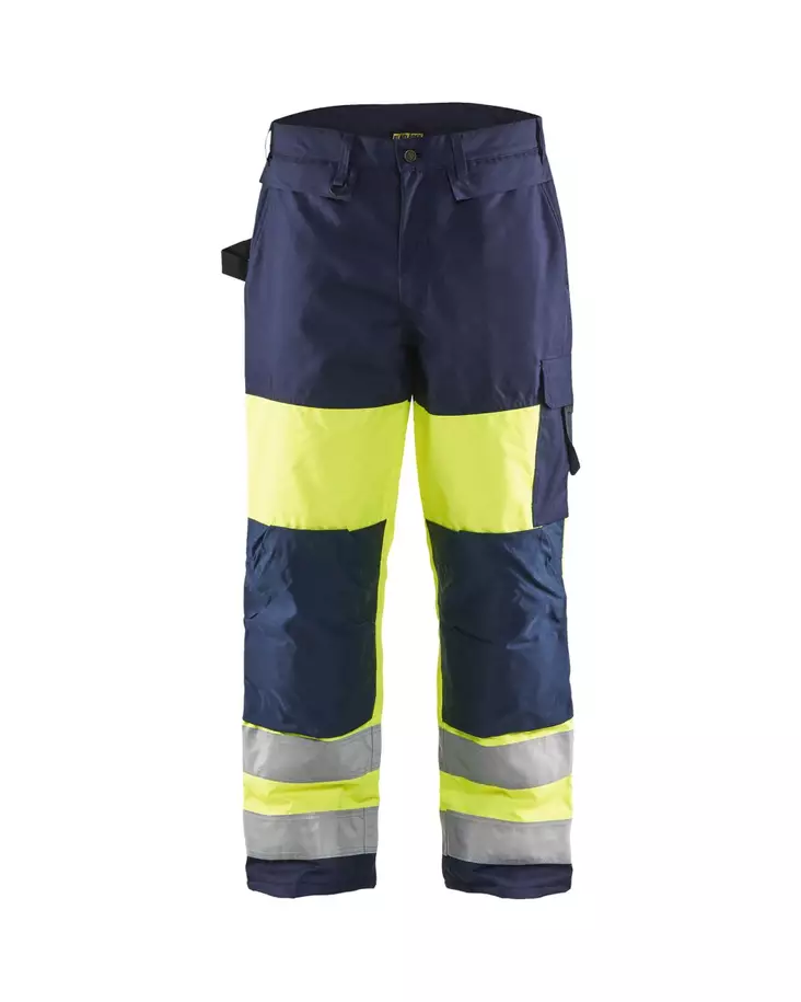 Blåkläder Highvis talvihousut Huomio keltainen/Mariininsininen - Blåkläder Huomiotyövaatteet - 188319973389 - 1