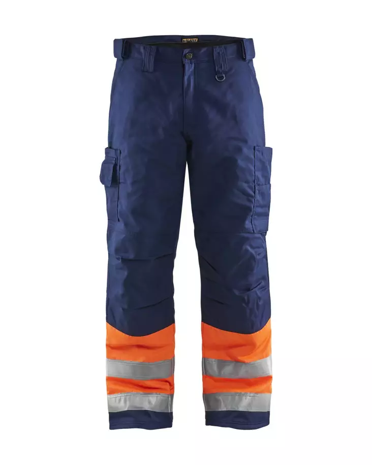 Blåkläder Highvis talvihousut Huomio oranssi/Mariininsininen - Blåkläder Huomiotyövaatteet - 186218115389 - 1