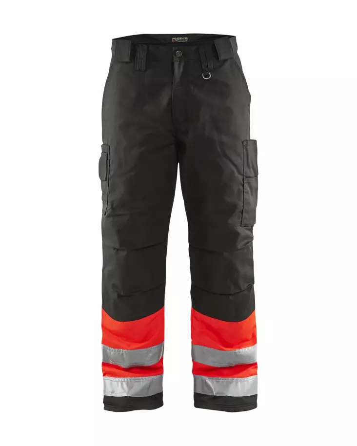 Blåkläder Highvis talvihousut Huomio punainen/Musta - Blåkläder Huomiotyövaatteet - 186218115599 - 1