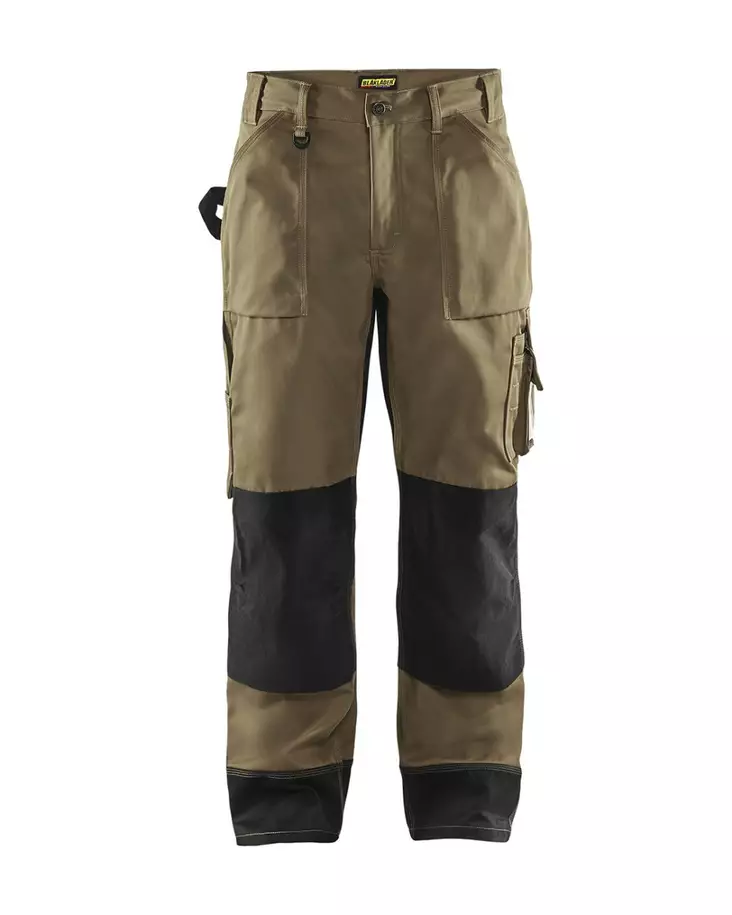 Blåkläder Housut Khaki/Musta - Blåkläder Työvaatteet - 152318602499 - 1