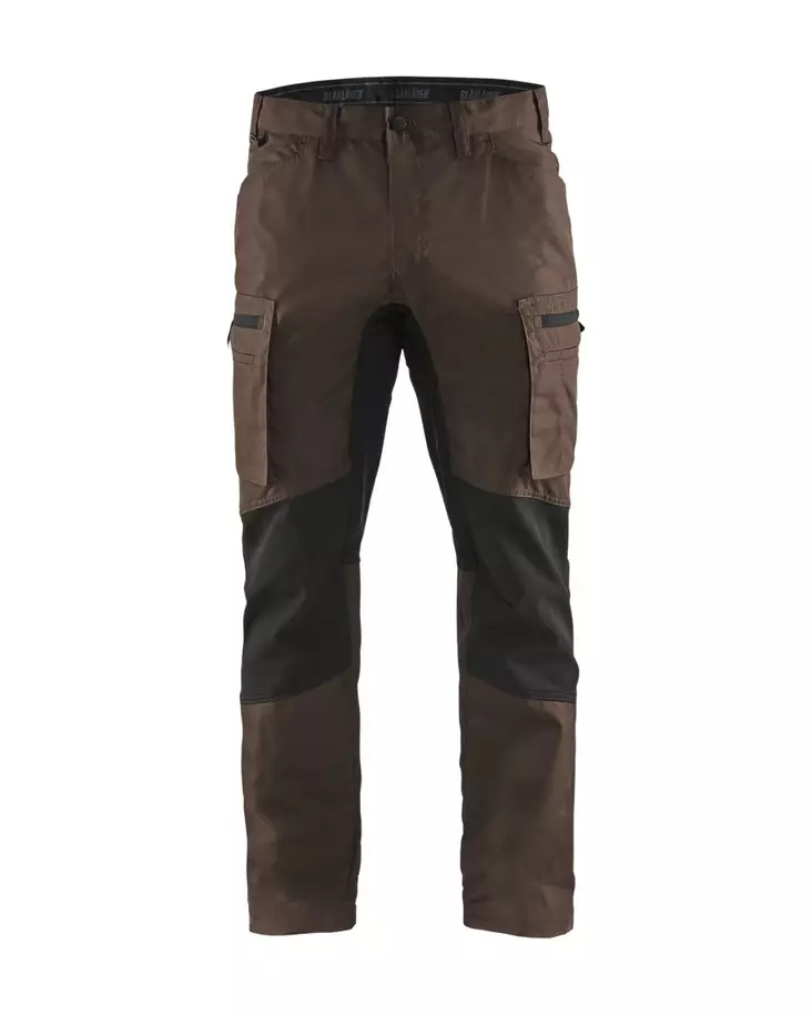 Blåkläder Housut Stretch Ruskea/Musta - Blåkläder Työvaatteet - 145918457899 - 1