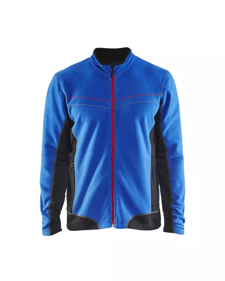 Blåkläder Microfleecepusero Keskisininen/Musta - Blåkläder Työvaatteet - 499710108599 - 1