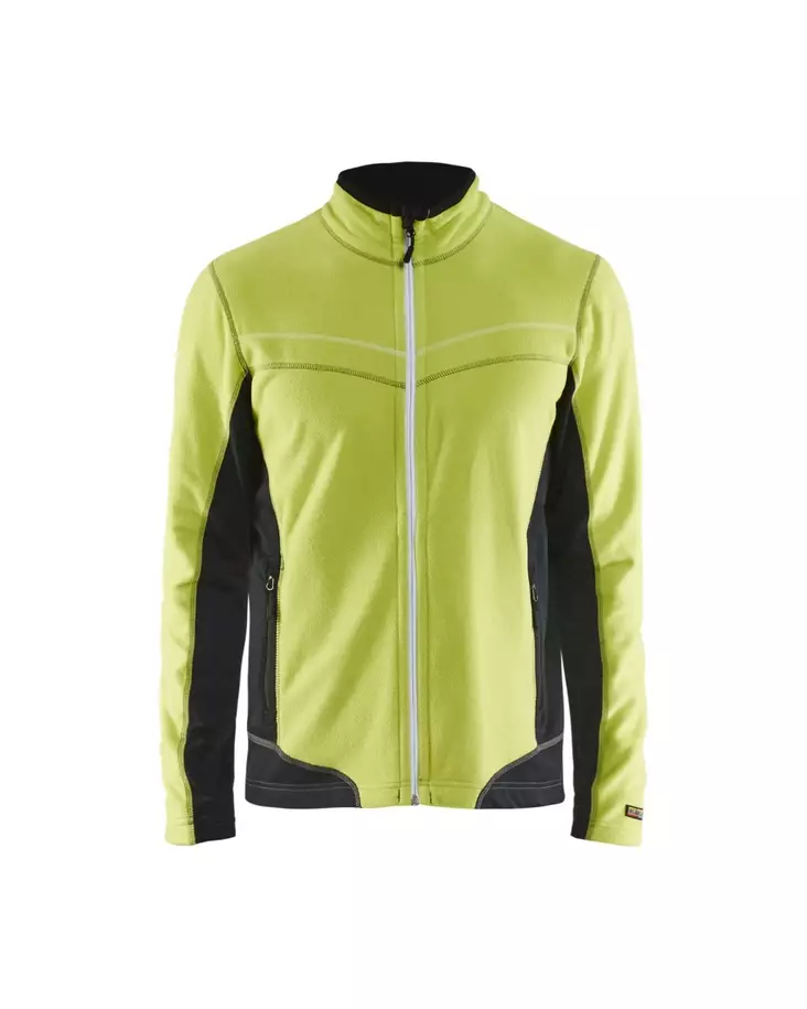 Blåkläder Microfleecepusero Lime/Musta - Blåkläder Työvaatteet - 499710104399 - 1