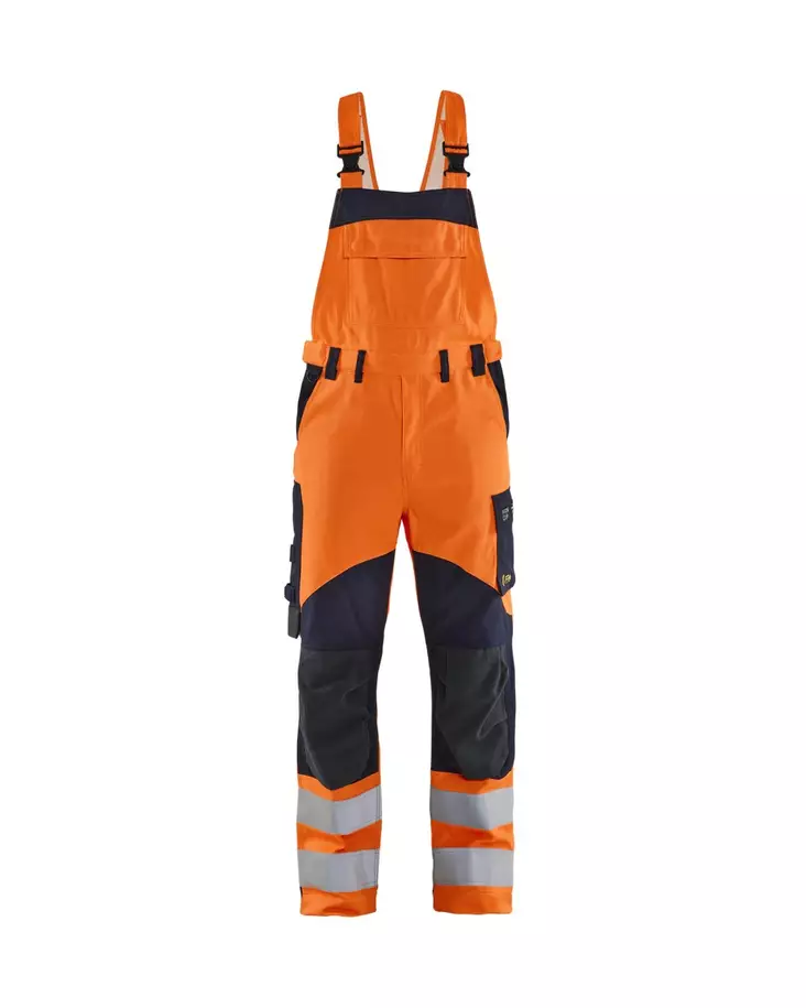 Blåkläder Multinorm lappuhaalari luontainen palosuojaus Huomio oranssi/Mariininsininen - Blåkläder Huomiotyövaatteet - 288915135389 - 1