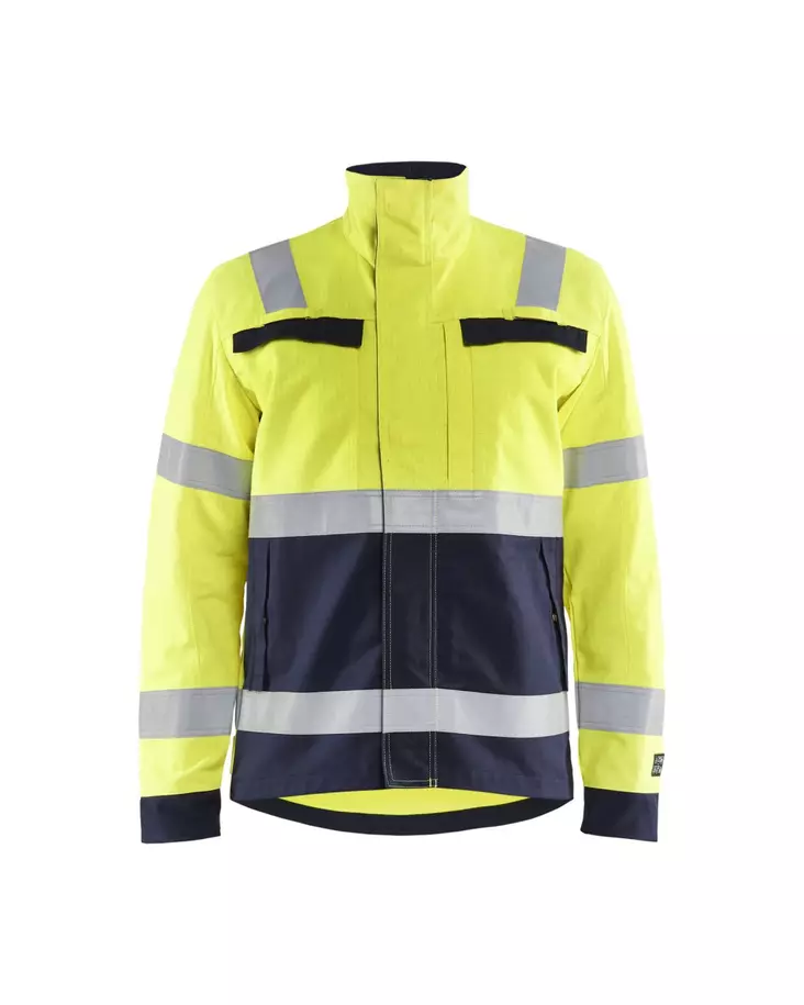 Blåkläder Multinorm takki Huomio keltainen/Mariininsininen - Blåkläder Huomiotyövaatteet - 408715143389 - 1