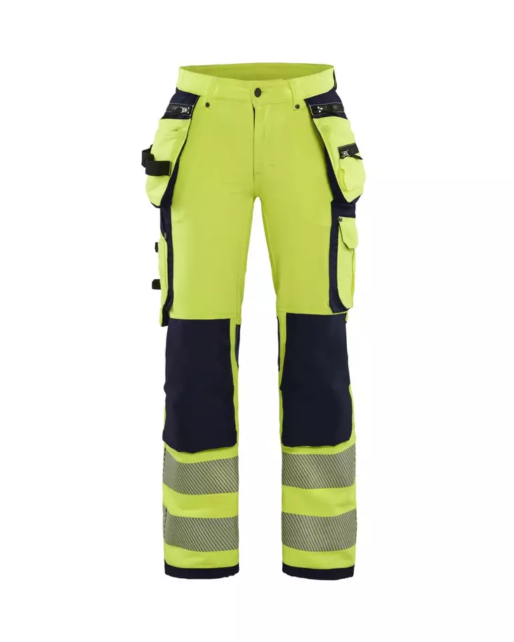 Blåkläder Naisten highvis riipputaskuhousut 4-way stretch - Blåkläder Huomiotyövaatteet - 719716423389 - 1