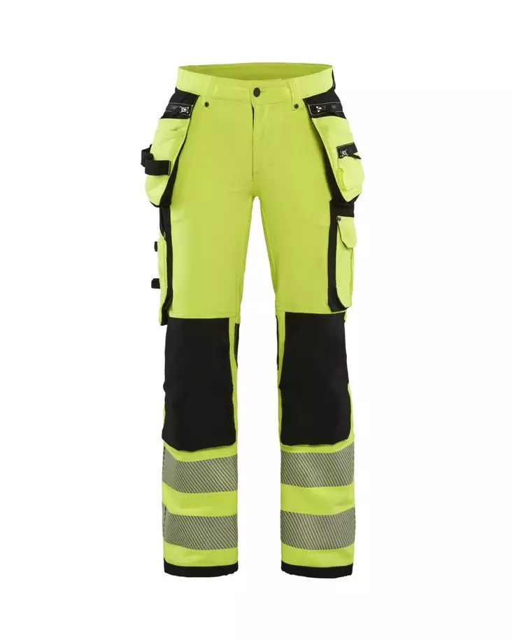 Blåkläder Naisten highvis riipputaskuhousut 4-way stretch - Blåkläder Huomiotyövaatteet - 719716423399 - 1