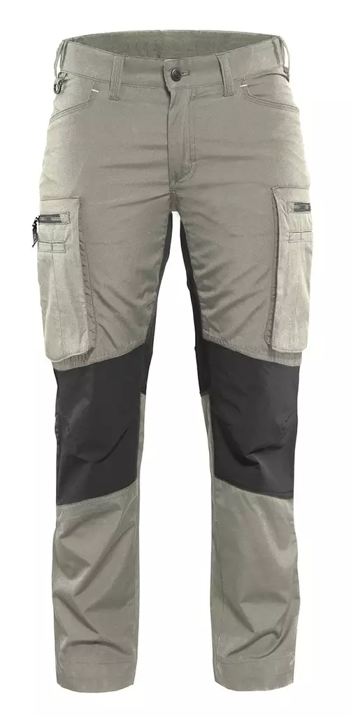 Blåkläder Naisten housut stretch Hiekka/Musta - Blåkläder Työvaatteet - 715918452799 - 1