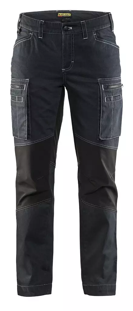 Blåkläder Naisten housut stretch Mariininsininen/Musta - Blåkläder Työvaatteet - 715911428999 - 1