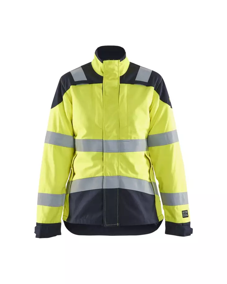 Blåkläder Naisten multinorm takki luontainen palosuojaus Huomio keltainen/Mariininsininen - Blåkläder Huomiotyövaatteet - 496915123389 - 1