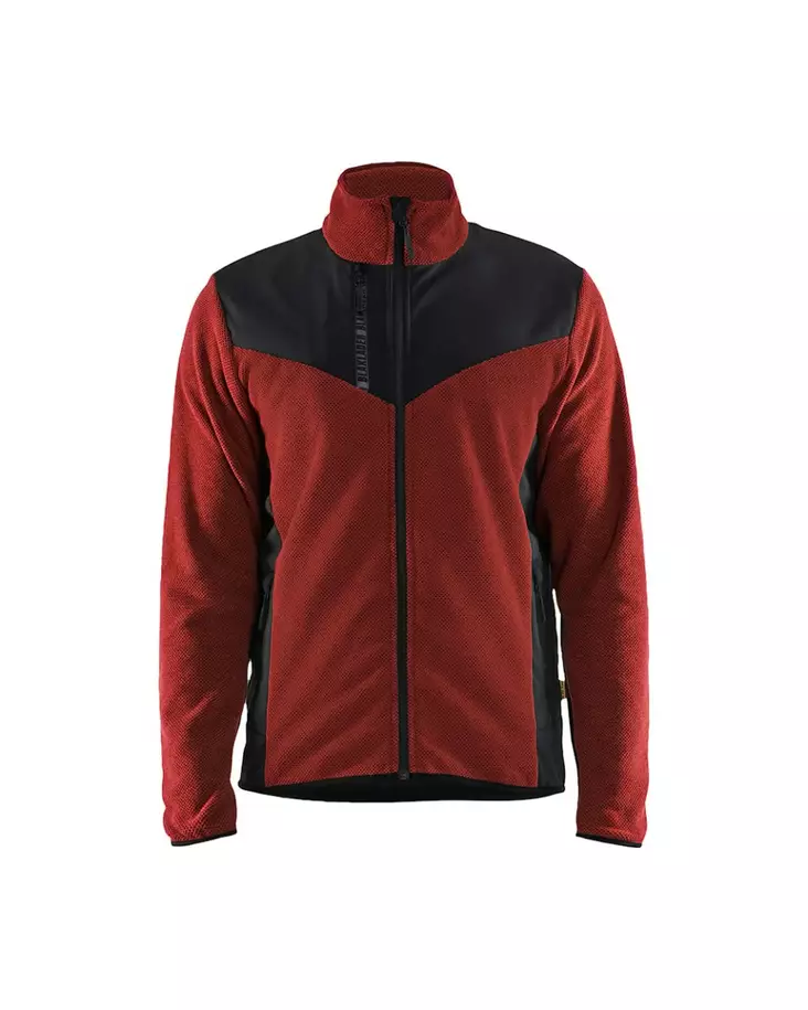 Blåkläder Neulottu softshelltakki, ruosteenpunainen/musta - Blåkläder Työvaatteet - 594225365999 - 1