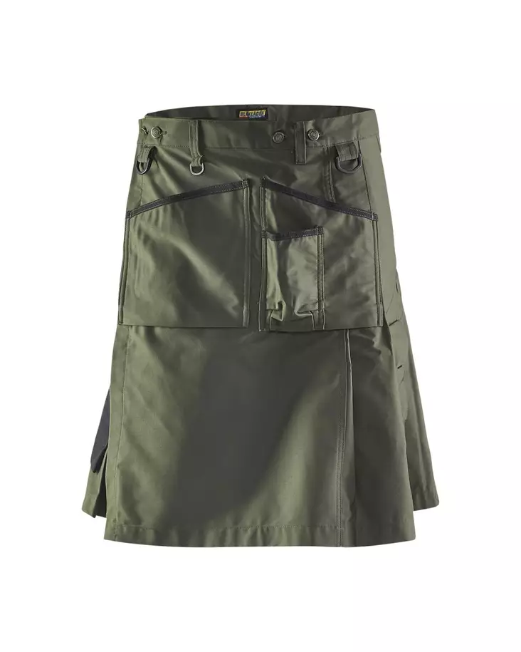 Blåkläder Puutarhurin kiltti Army green/Musta - Blåkläder Työvaatteet - 147418354699 - 1