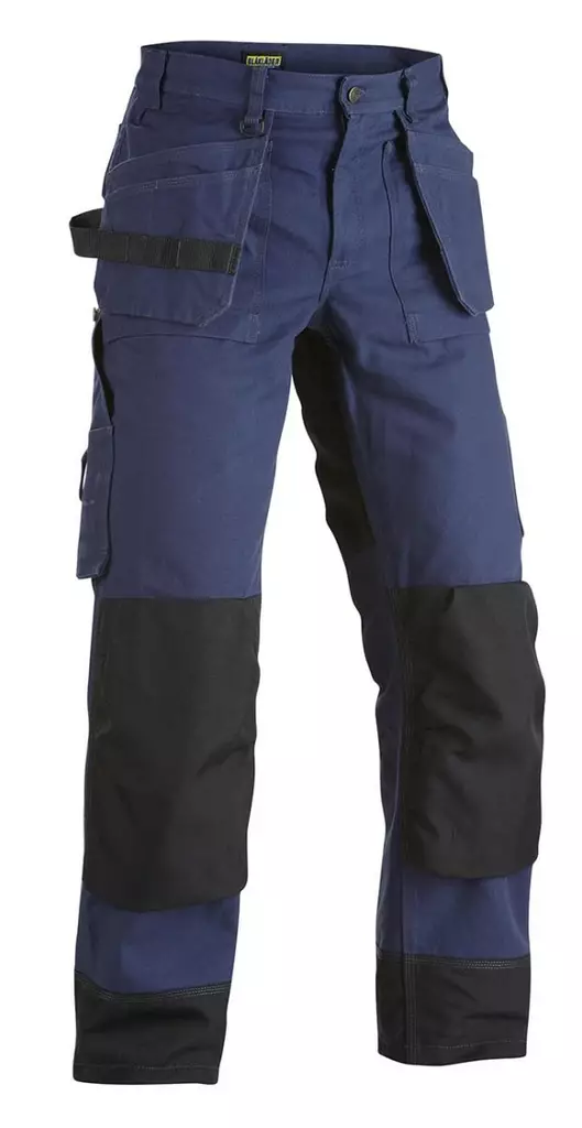 Blåkläder Riipputaskuhousut Mariininsininen/Musta - Blåkläder Työvaatteet - 155013708899 - 1