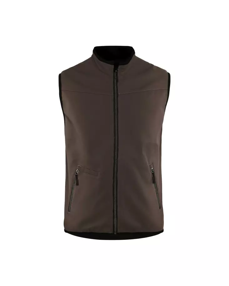 Blåkläder Softshell liivi Ruskea/Musta - Blåkläder Työvaatteet - 385025167899 - 1