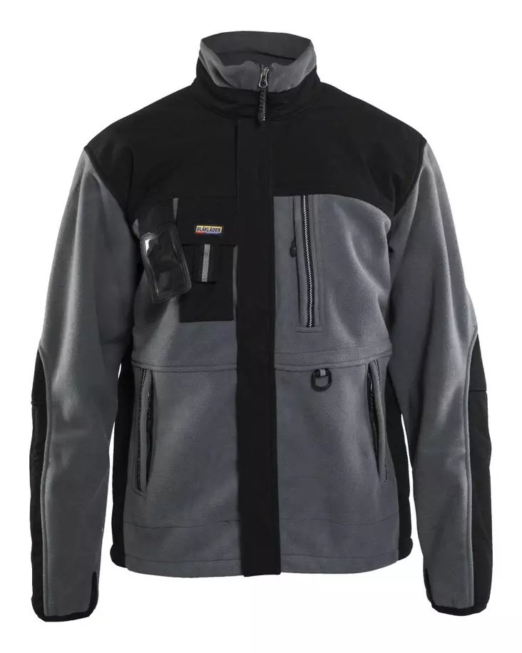 Blåkläder Tuulenpitävä fleecepusero Harmaa/Musta - Blåkläder Työvaatteet - 483525209499 - 1