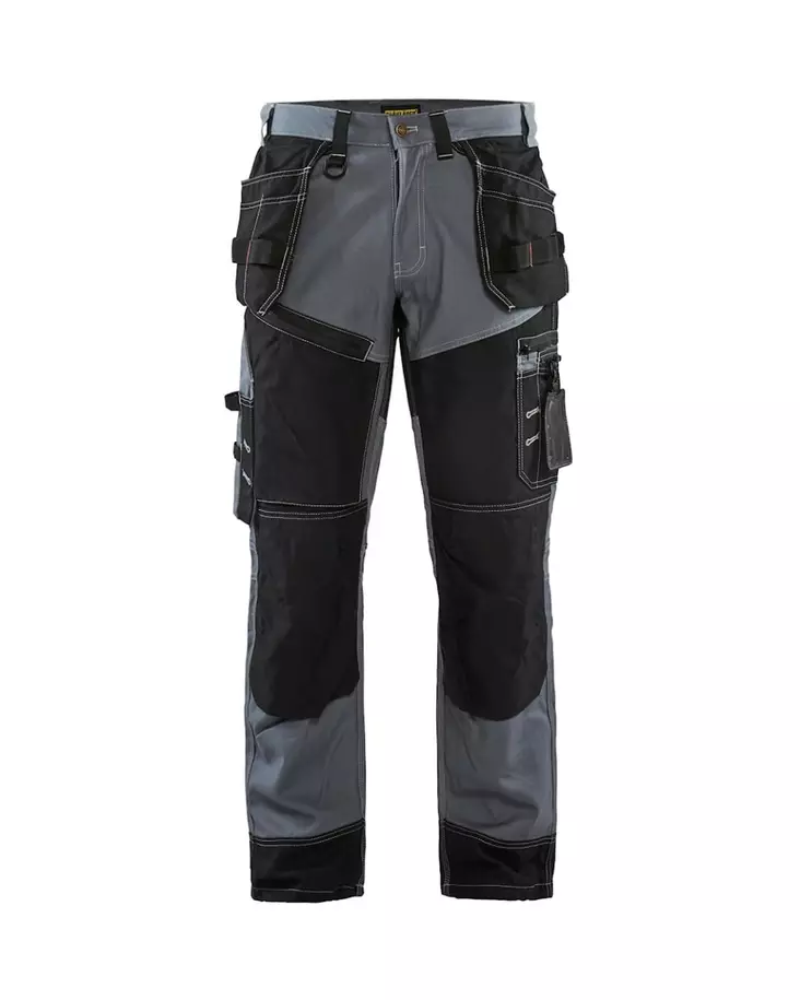 Blåkläder X1500 riipputaskuhousut Harmaa/Musta - Blåkläder Työvaatteet - 150013709499 - 1