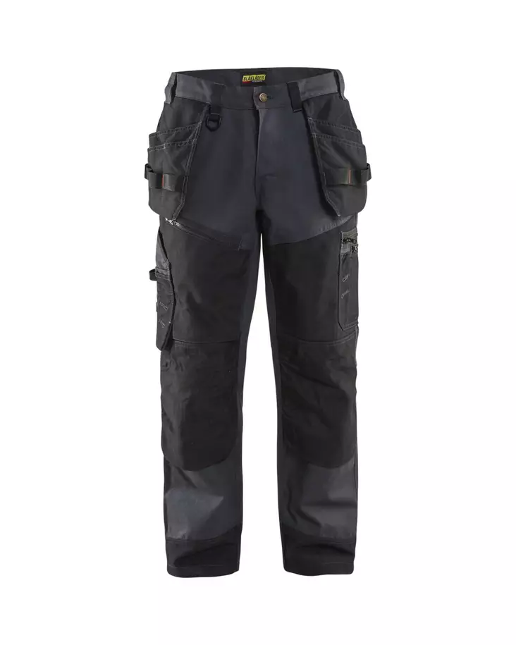 Blåkläder X1500 riipputaskuhousut Steel blue/Musta - Blåkläder Työvaatteet - 150013208399 - 1