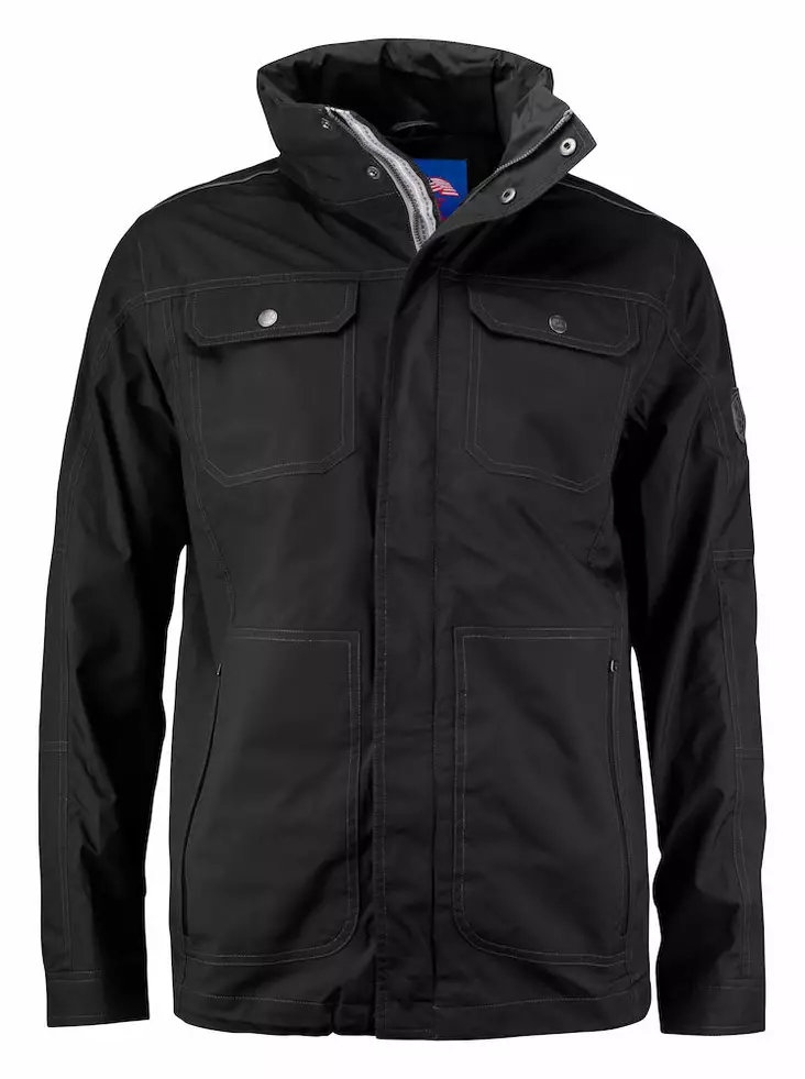 C&B Clearwater Rain Jacket Men, Black - Cutter & Buck Vaatteet - 351416-99 - 1
